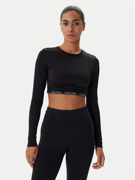 Halenka Calvin Klein Swimwear černá