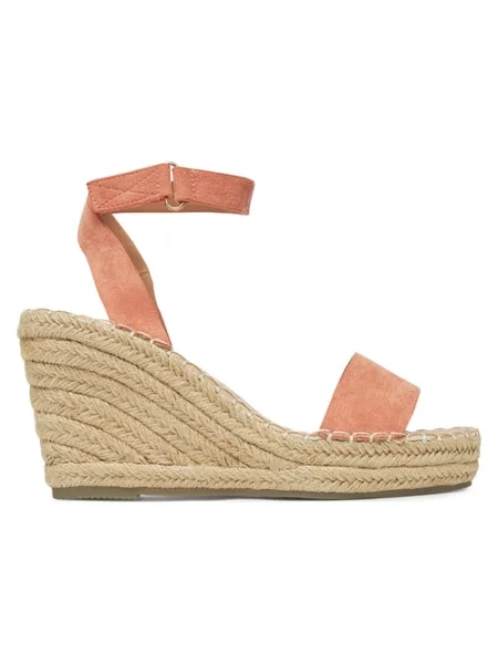 Espadryle pomarańczowe