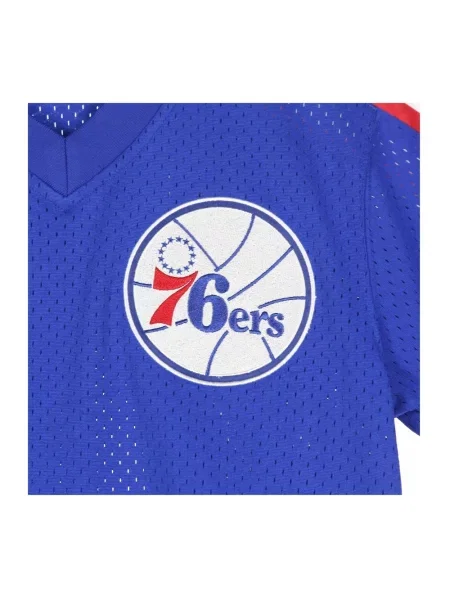Koszulka Mitchell & Ness niebieska