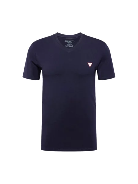Guess T-Shirt Granatowy niebieska