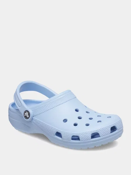 Сабо Crocs голубые