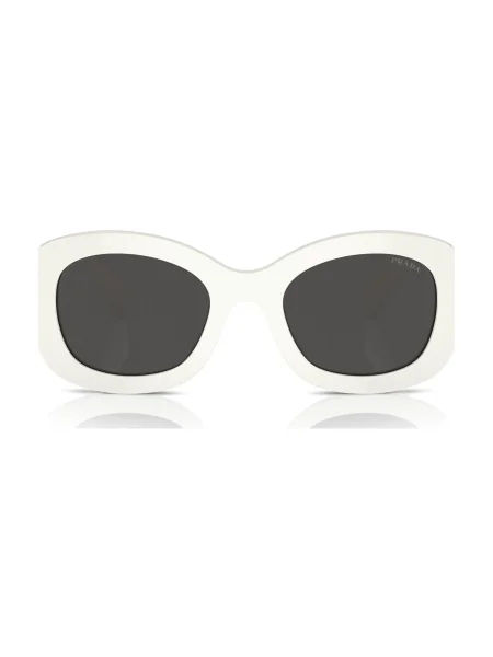 Napszemüveg Prada Eyewear autogrammal fehér