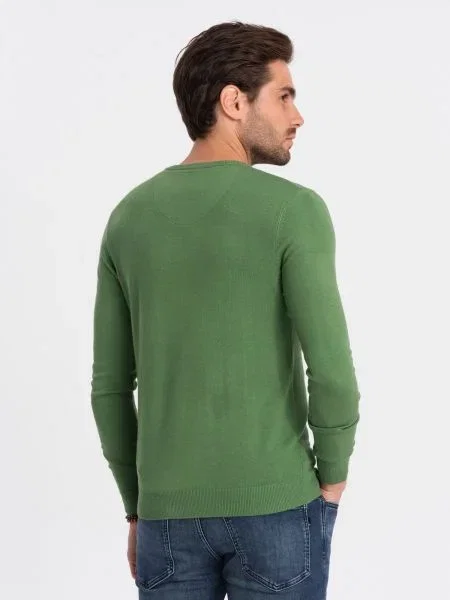 Pulover Ombre clasic verde