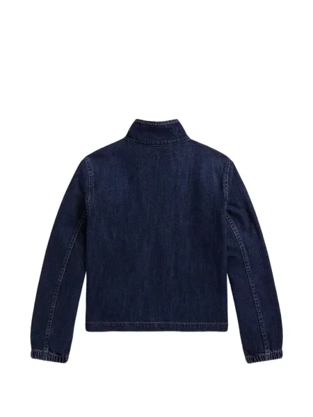 Dětska džínová bunda Polo Ralph Lauren modrá