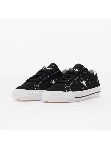 Sneakers Converse Cons One Star Pro Suede Black/ Black/ White EUR 44 λευκό