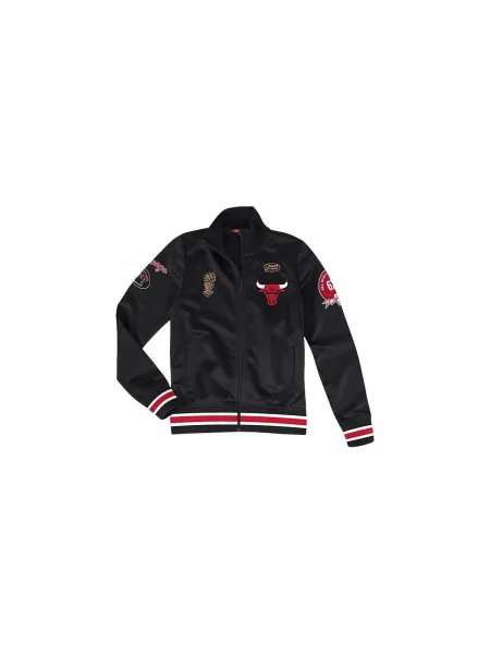Bežecká bunda Mitchell & Ness čierna