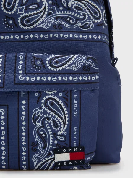 Рюкзак Tommy Jeans с принтом синий