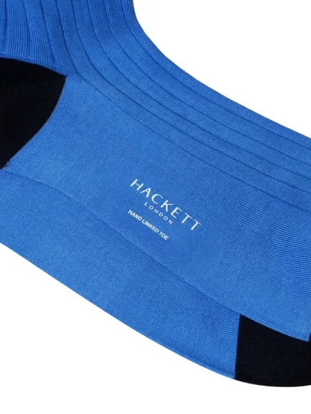 Șosete Hackett London tricotate albastru