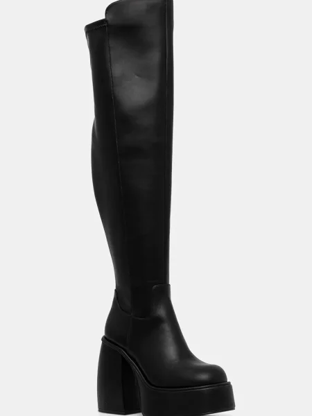 Kozačky Buffalo Heart Stretch Boot na černá