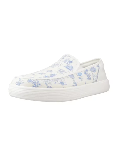Sneakersy Hey Dude wsuwane białe