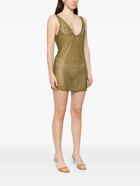 Rochie mini Venuja verde
