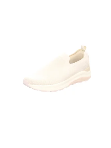 Sneakersy Waldläufer skórzane wsuwane beżowe