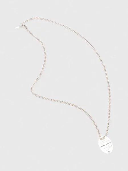 AllSaints colier argintiu