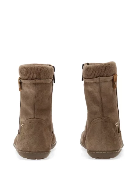 Botine Groundies tricotate maro