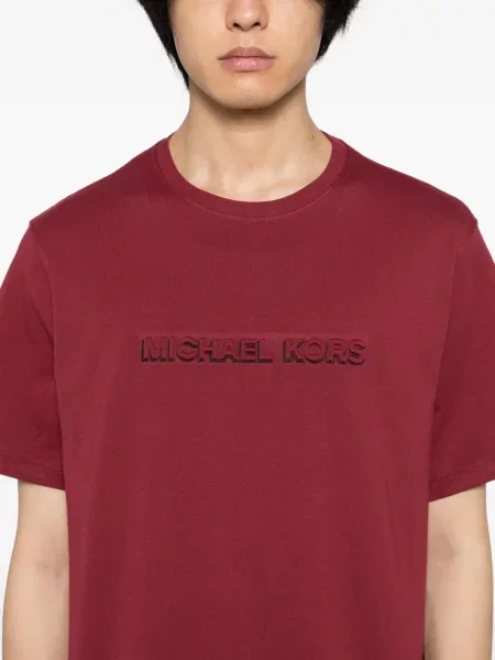 Tricou Michael Kors cu autograf roșu