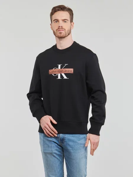 Dukserice Calvin Klein Jeans crna