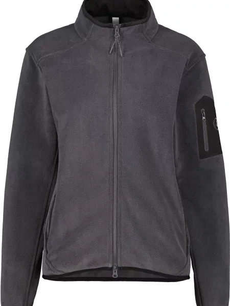 Alife & kickin Jachetă fleece SagaAK F metalic gri
