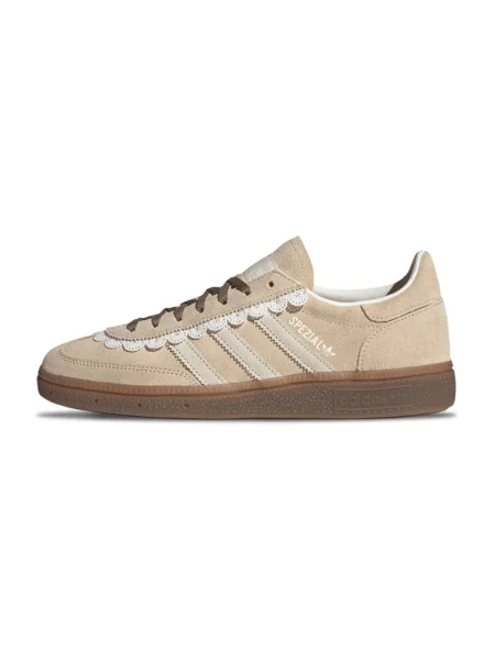 Sneakersy Adidas Originals zamszowe beżowe