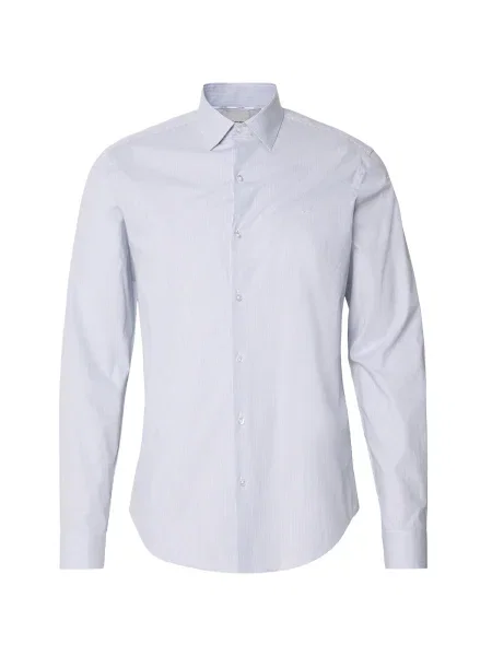 Calvin Klein Košile světlemodrá bílá