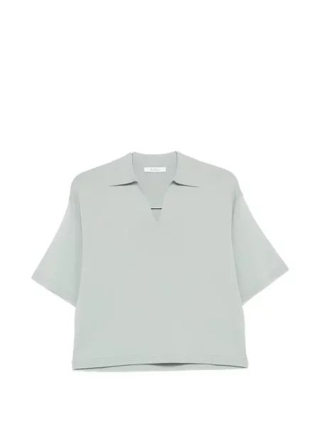 Tricou Max Mara cu decolteu în V verde