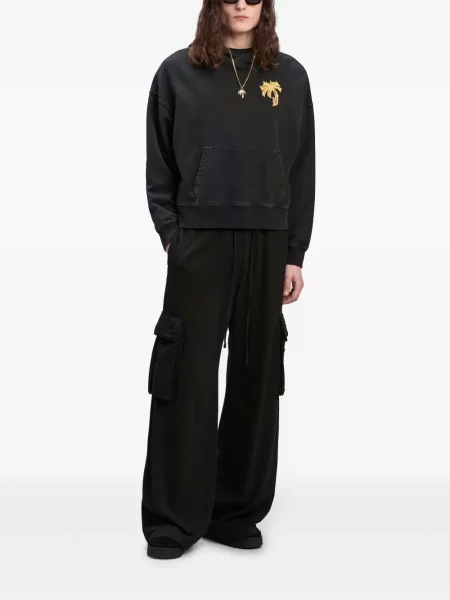 Hanorac cu glugă Palm Angels negru