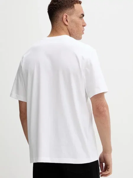 Tričko Calvin Klein s potiskem bílá