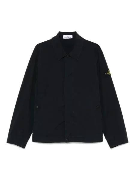 Geacă Stone Island cu strasuri albastru