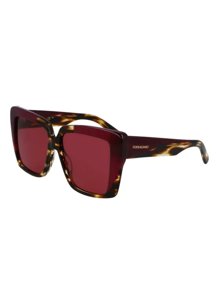 Ochelari de soare Ferragamo Eyewear maro