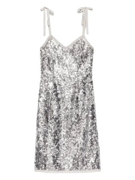 Rochie Prada de costum auriu