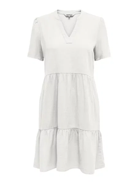 ONLY Rochie ONLTIRI-GOA' alb