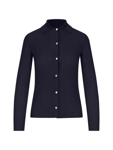 Cardigan 's Max Mara tricotate albastru