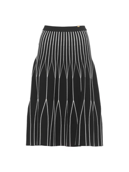 Spódnica midi Elisabetta Franchi czarna