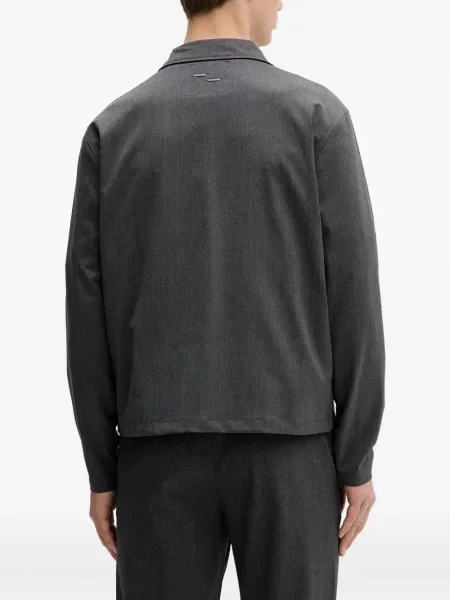 Geacă Filling Pieces cu broderie gri