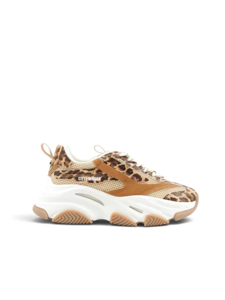 Sneakersy Steve Madden brązowe