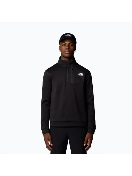 Hanorac din fleece The North Face din fleece negru