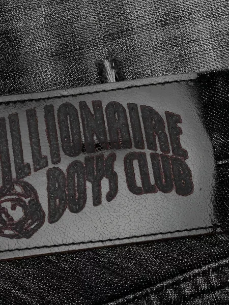 Szorty jeansowe dziecięce Billionaire Boys Club czarne
