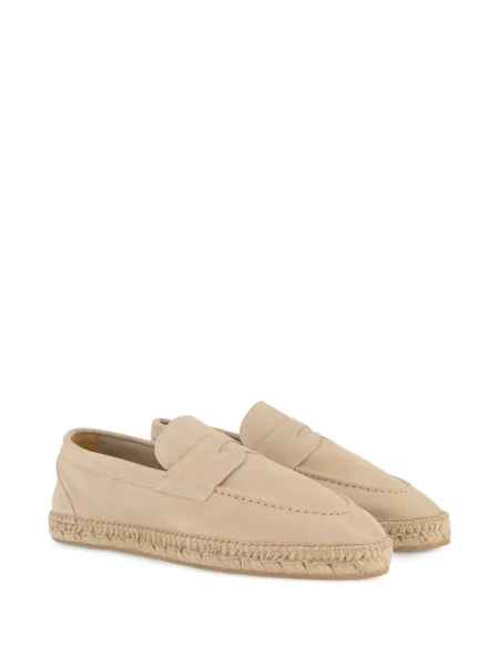 Espadrile Lardini din piele de căprioară