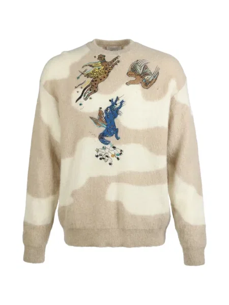 Pulover Valentino Garavani cu imagine cu imprimeu animal print