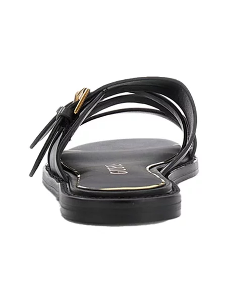 Șlapi Guess din piele negru