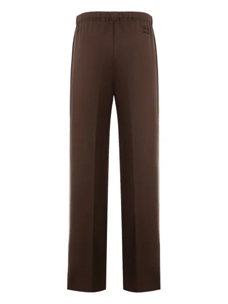 Pantaloni Miu Miu cu dungi maro