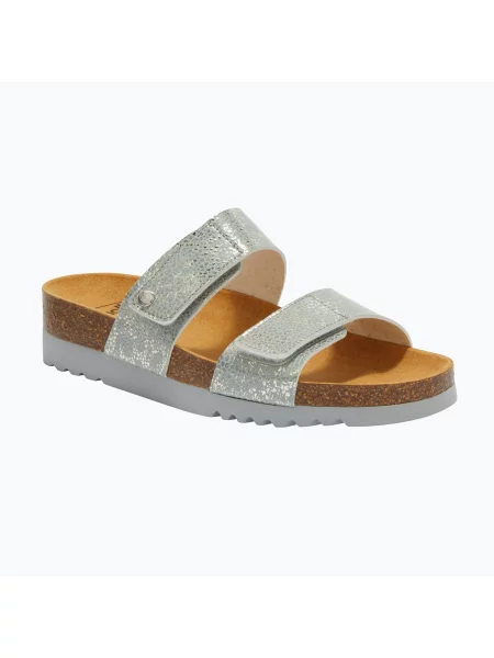 Шльопанці Scholl Lusaka Med light blue сині