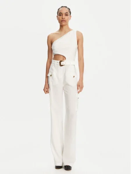 Ολόσωμη φόρμα Versace Jeans Couture λευκό