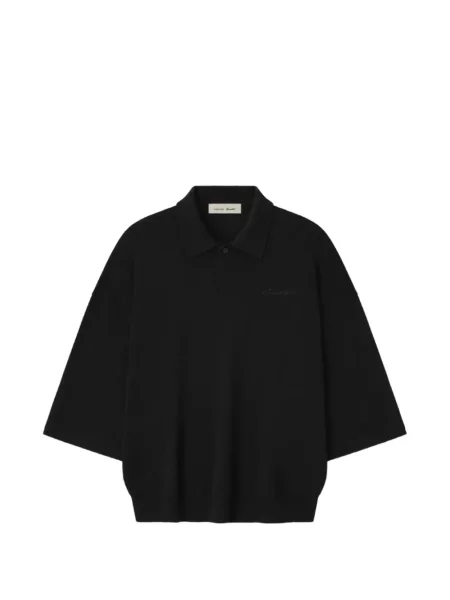 Haftowana koszula Fear Of God Essentials czarna