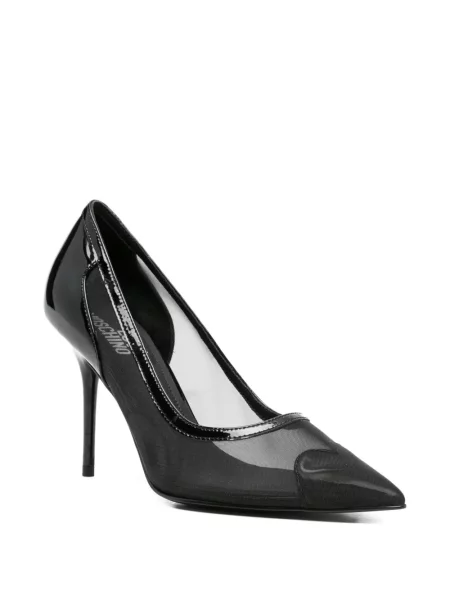 Pantofi cu toc Love Moschino negru