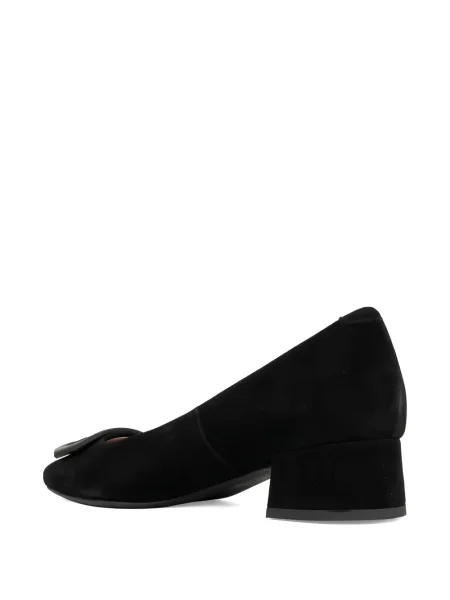 Pantofi cu toc Sergio Moretti Firenze cu cataramă negru