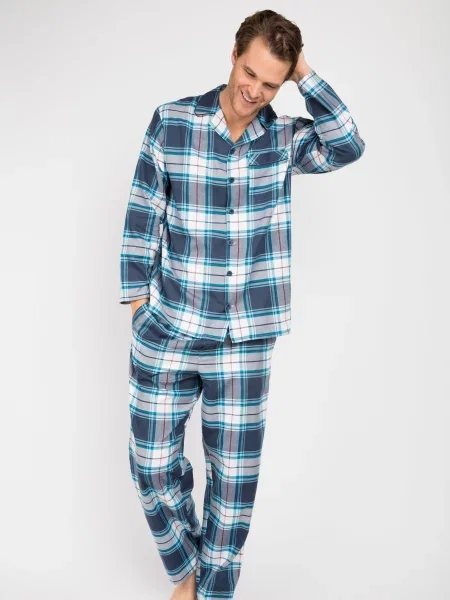 Піжама CYBERJAMMIES Lewis бавовна/модал синій