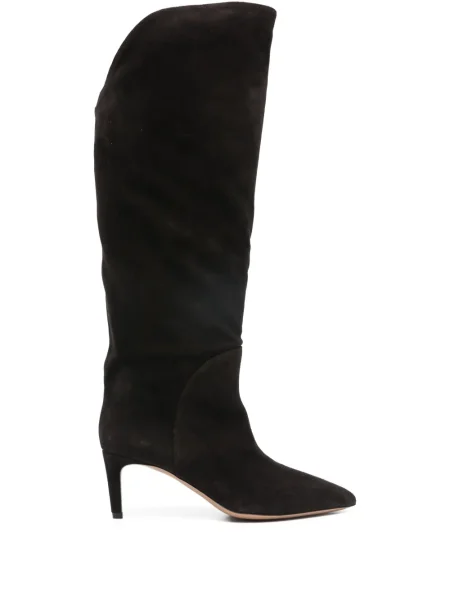 Botine Paris Texas din piele de căprioară maro