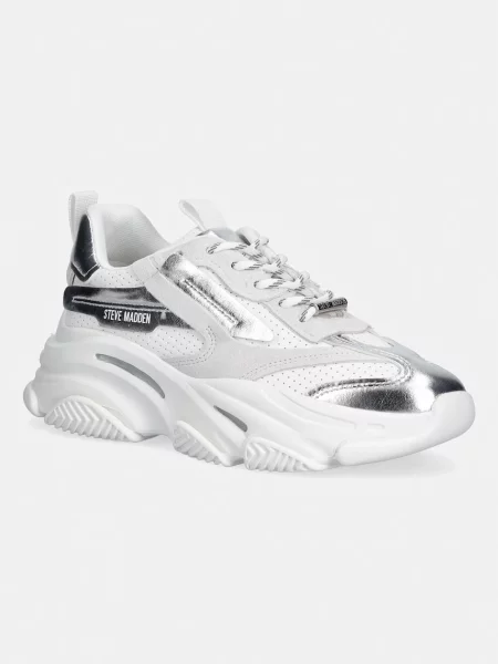 Sneakerși Steve Madden alb