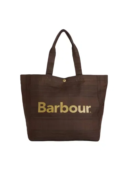 Barbour shopperka brązowa