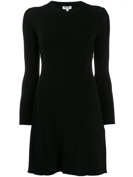 Rochie Kenzo tricotate ajurata de costum negru